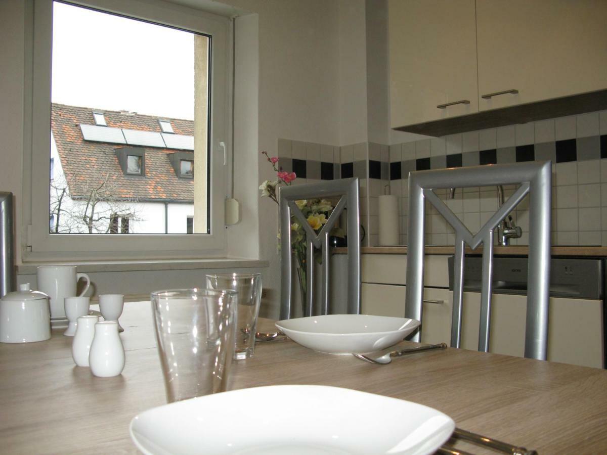 Messe-/Ferienwohnung Nürnberg Exteriör bild